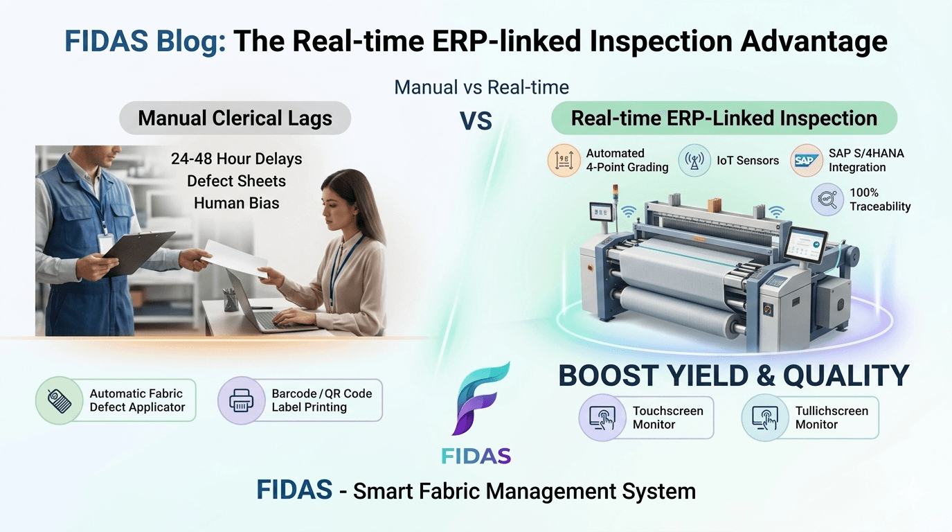 Real-time data vs Manual entry: the hidden power of ERP-linked inspection